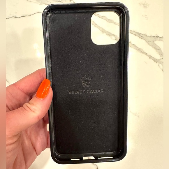Velvet Caviar iPhone 11 Pro Max case in black marble - Picture 2 of 6